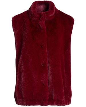 Xandres Shearling & Teddy - Red