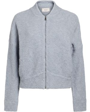ViCOLO Slate Cardigan Acrylic, Polyamide, Wool, Viscose - Blue