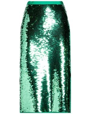 Weekend by Maxmara Midi Skirt Polyester - Green