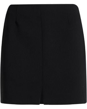 SIMONA CORSELLINI Mini Skirt Polyester - Black