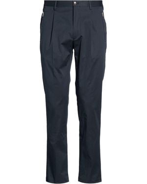 Etro Midnight Pants Cotton, Elastane - Blue