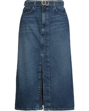 Twinset Denim Skirt Cotton - Blue