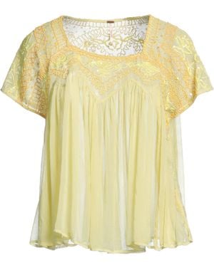 Free People Top - Yellow