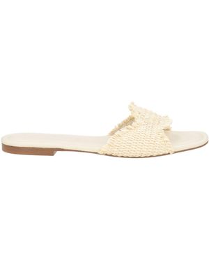 DI GAÏA Ivory Sandals Leather - Natural