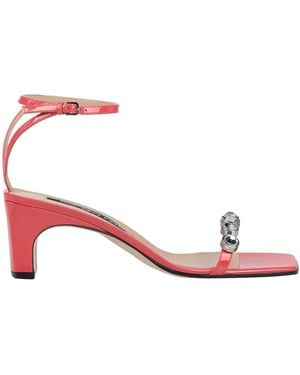 Sergio Rossi Sandals Leather - Pink