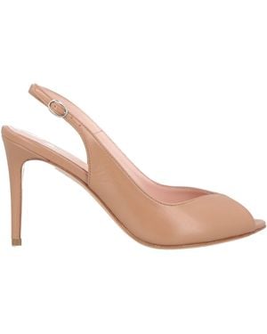 Anna F. Sandals Leather - Pink