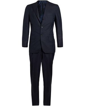 Kiton Suit Virgin Wool - Blue