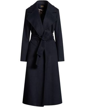 Roberto Cavalli Coat Wool, Polyester, Acrylic - Blue