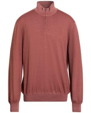 Gran Sasso Rollkragenpullover - Rot