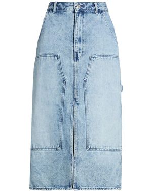 Bellerose Denim Skirt Cotton, Lyocell - Blue