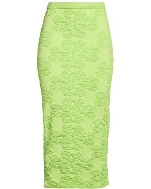 Semicouture Midi Skirt Cotton - Green