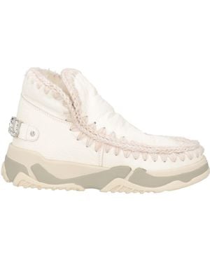 Mou Ankle Boots - Natural