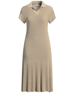 Burberry Midi Dress - Natural