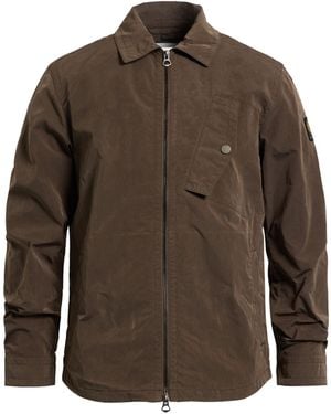 Belstaff Dark Jacket Polyester, Polyamide - Brown