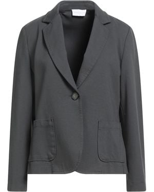 Diana Gallesi Charcoal Blazer Viscose, Polyamide, Elastane - Black