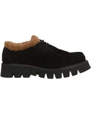 Pedro Garcia Lace-Up Shoes Lambskin - Black