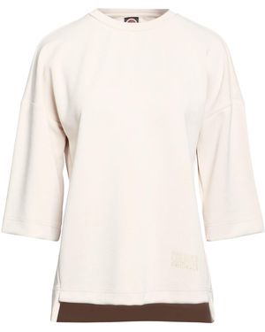 Colmar Sweatshirt Modal, Polyester, Elastane - White