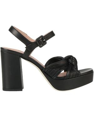Pollini Sandals Leather - Black