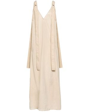 Uma Wang Maxi Dress Cotton - Natural