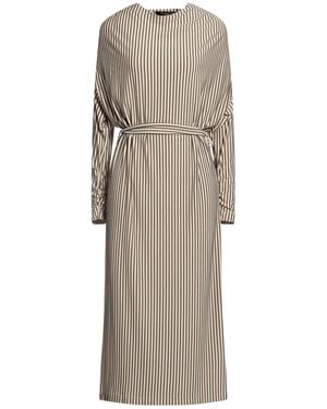 Manila Grace Midi Dress - Natural