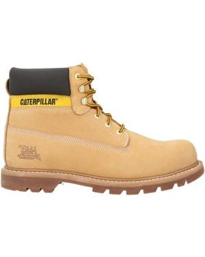 Caterpillar Ankle Boots Leather - Natural