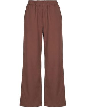 Cruna Trousers Lyocell - Brown