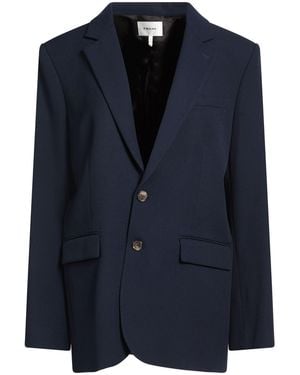 FRAME Everyday Blazer Blazer Polyester, Viscose, Elastane - Blue
