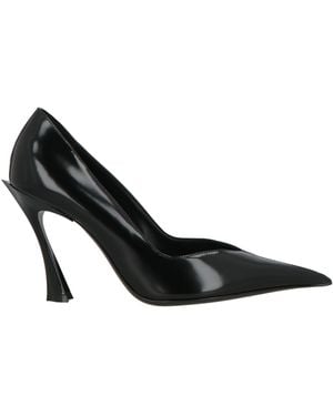 Mugler Pumps Calfskin - Black