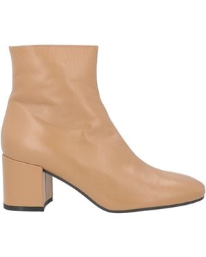 Frau Ankle Boots Leather - Natural