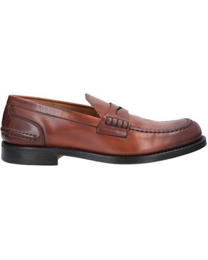 Fabi Loafers Soft Leather - Brown