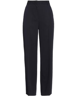 DUNST Wide-Leg High-Waisted Pants - Blue