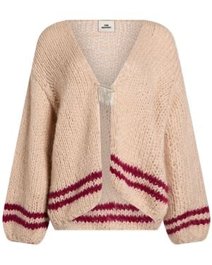 Pink Memories Cardigan Acrylic, Polyamide, Nylon, Wool - Natural