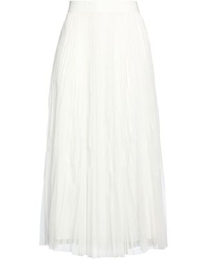 Peserico Maxi Skirt Polyester - White