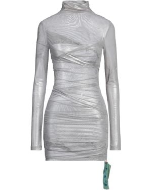 Off-White c/o Virgil Abloh Minivestido - Gris