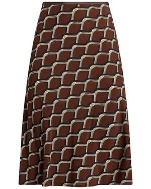 Siyu Midi Skirt - Brown