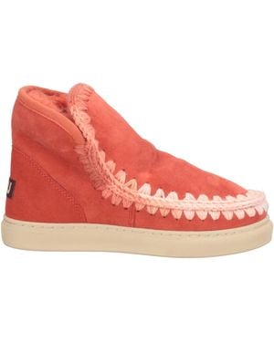 Mou Botines de caña alta - Rojo