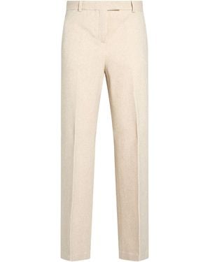 Circolo 1901 Pants Cotton, Elastane - Natural