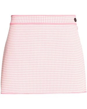 Dior Coral Mini Skirt Viscose, Polyester, Polyamide, Elastane - Pink