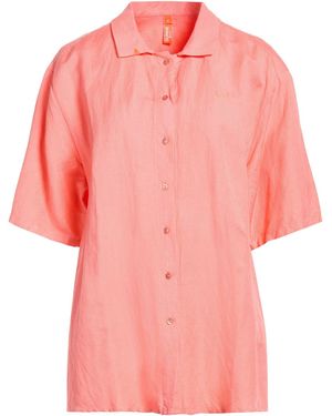 Sun 68 Shirt Cotton, Polyamide, Elastane - Pink