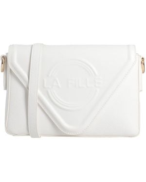 La Fille Des Fleurs Cross-body Bag - White