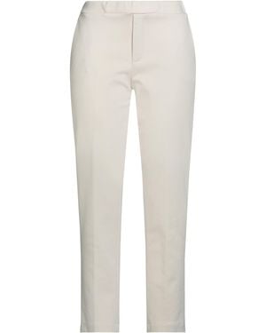 1 One Pants Viscose, Polyamide, Elastane - White