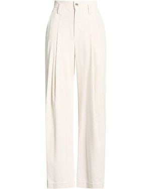 Brunello Cucinelli Pants Cotton - White