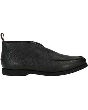 Kiton Loafers Leather - Black