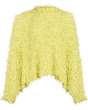 MSGM Sweater Cotton, Polyamide, Polyester - Yellow