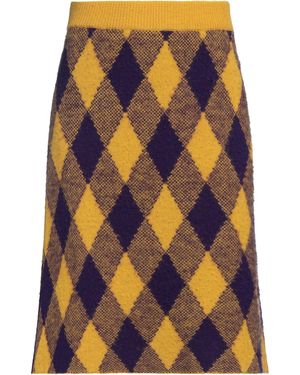 Burberry Gonna Midi - Blu