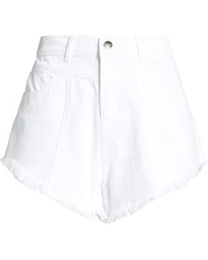 hinnominate Denim Shorts Cotton - White