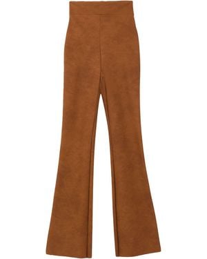 La Petite Robe Di Chiara Boni Trousers Polyamide, Elastane - Brown