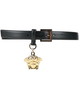 Versace Belt Leather - Black