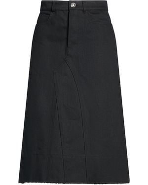 Jil Sander Denim Skirt Cotton - Black