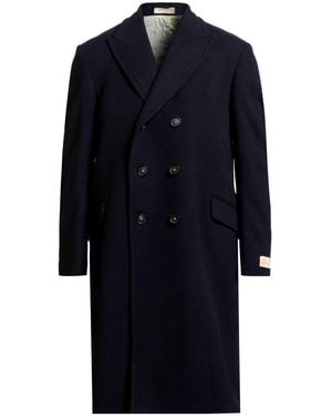 Massimo Alba Midnight Coat Cashmere - Blue